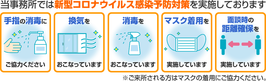 新型コロナウイルス感染予防対策pc